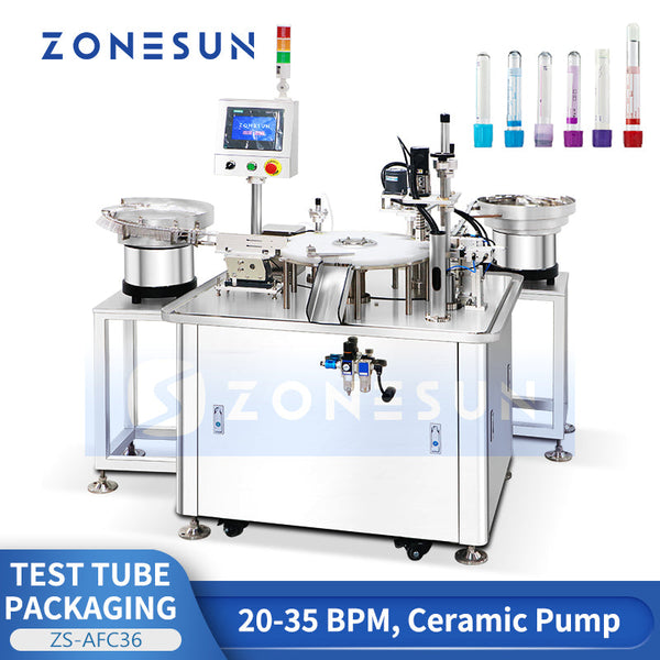 Test Tube Filling Capping Machine