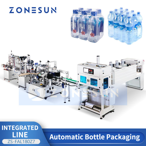 filling capping labeling line
