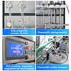ZONESUN ZS-FAL180Z7 Automatic Liquid Filling Capping Labeling Wrapping Shrinking Production Line