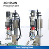 ZONESUN ZS-FALU3 Automatic Paste Filling Capping Labeling Production Line