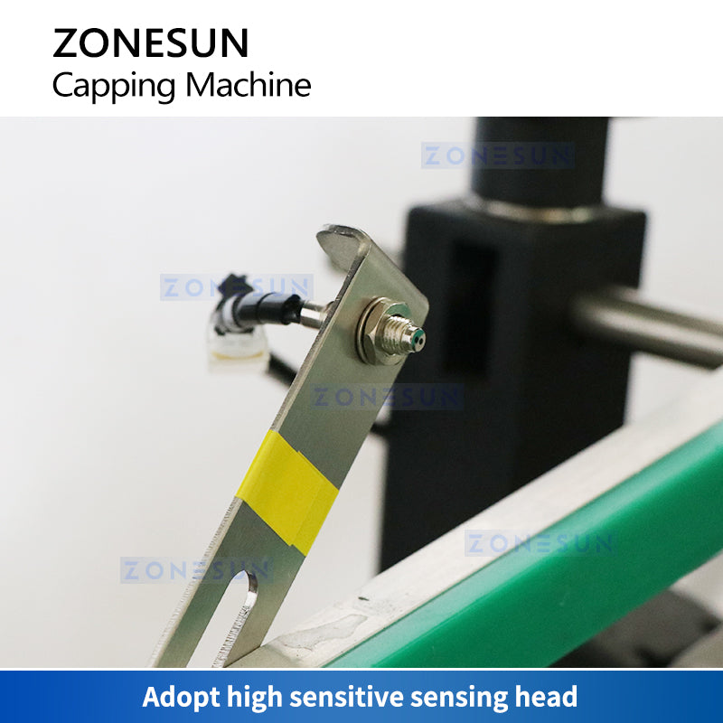 ZONESUN ZS-XG440T2 Automatic Metal Twist Off Feeding Capping Machine