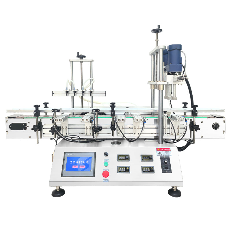Tabletop Bottle Filling and Capping Machine