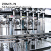 ZONESUN Explosion Proof Inflammable Liquid Paste Servo Filling Capping Labeling Machine
