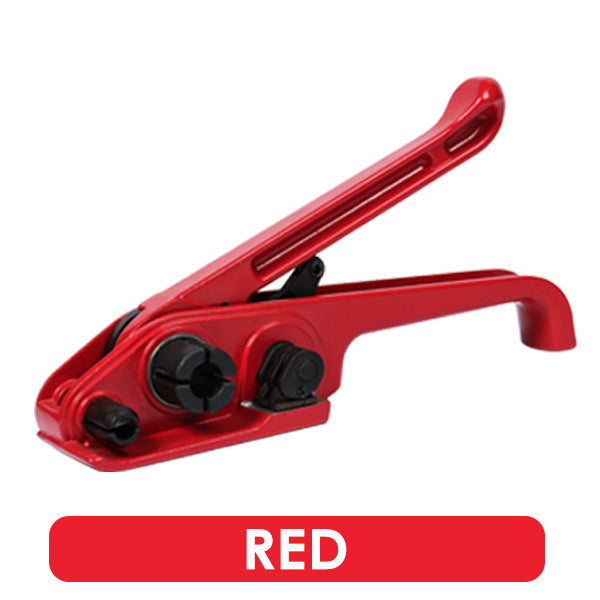 ZONESUN ZS-MST1 12-19mm PET & PP Handheld Strapping Tool - red