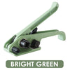 ZONESUN ZS-MST1 12-19mm PET & PP Handheld Strapping Tool - bright green