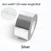 ZONESUN 6cm Hot Stamping Foil Paper - Silver