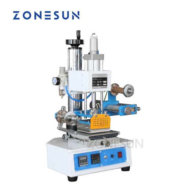 ZONESUN ZS-819H-2 115*120mm Automatic Pneumatic Stamping Machine - 110V - 220V