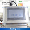 ZONESUN ZS-PL420S 4 Heads Granule Feeding Weighing Filling Vacuum Sealing Machine
