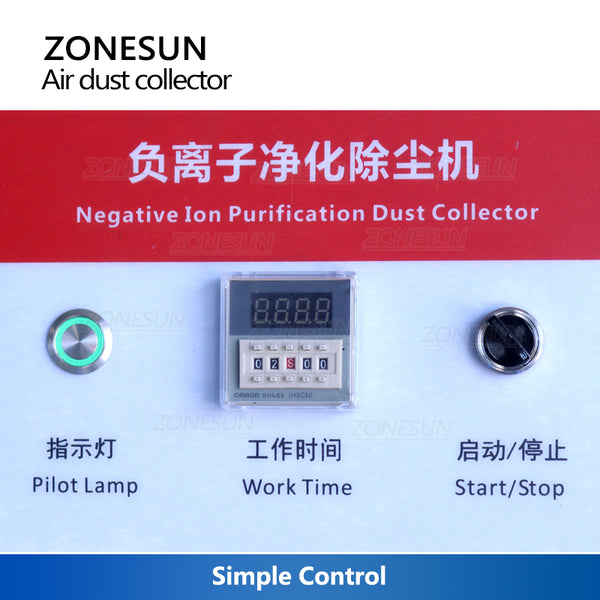 ZONESUN ZS-NIC1 Negative Ion Air Dust Collector
