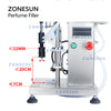 ZONESUN ZS-YTZL500S Pneumatic Enolmatic Bottle Filler Vacuum Single Nozzle Perfume Liquid Filling Machine