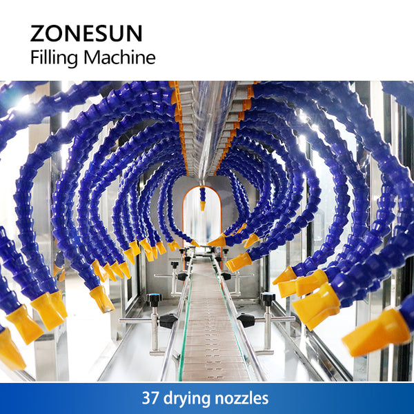ZONESUN ZS-BDM4000 Glass Bottle Drying Cleaning Machine