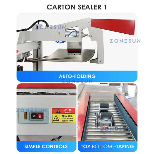 ZONESUN ZS-CSPM1 Automatic Carton Sealing Production Line