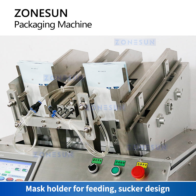 ZONESUN ZS-MS2TGF Full Automatic 2 Nozzles High Speed Liquid Filling And Sealing Machine