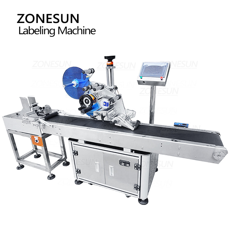 ZONESUN ZS-TBXP1 Flat Surface Sucker Feeding & Labeling Machine
