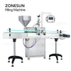 ZONESUN ZS-VTRP1A 50-1500ml Servo Motor Rotor Pump Paste Viscous Liquid Filling Machine