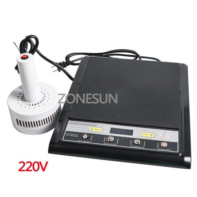 ZONESUN GLF-500F 20-100mm Microcomputer Electromagnetic Induction Sealing Machine - 220V New Type