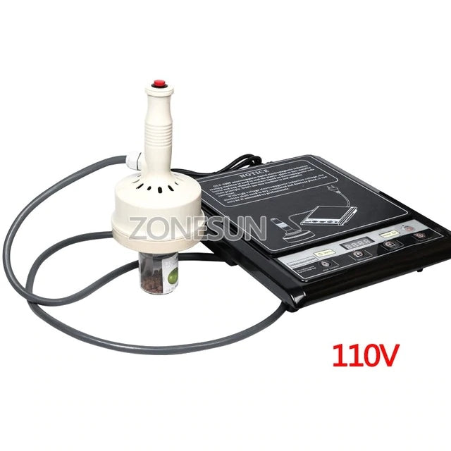 ZONESUN GLF-500F 20-100mm Microcomputer Electromagnetic Induction Sealing Machine - 110V Durable Type