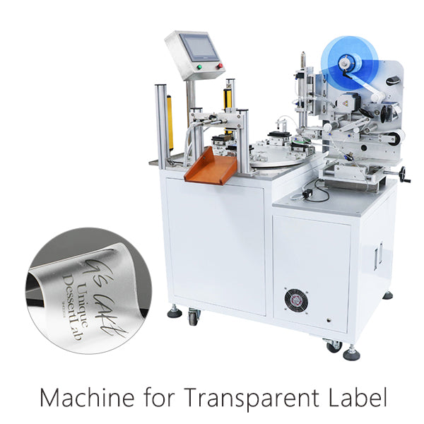 ZONESUN ZS-TB606 Rotary Flat Surface Labeling Machine For Normal Transparent Label - For transparent label / 110V - For transparent label / 220V