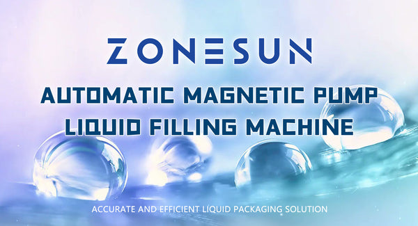 ZONESUN ZS-MPYT250C Automatic Magnetic Pump Liquid Filling Machine: Accurate and Efficient Liquid Packaging Solution