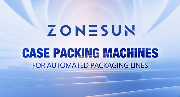 ZONESUN Case Packing Machines for Automated Packaging Lines