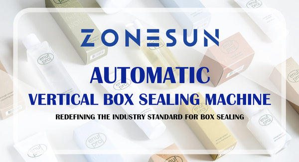 ZONESUN ZS-MSZH50L Automatic Vertical Box Sealing Machine: Redefining The Industry Standard for Box Sealing