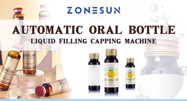 ZONESUN ZS-AFC12P AUTOMATIC ORAL BOTTLE LIQUID FILLING CAPPING MACHINE