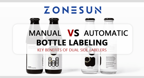 automatic labeling machine for round bottles