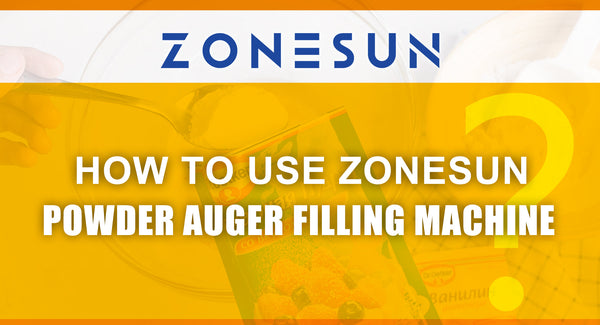 How To Use ZONESUN Powder Auger Filling Machine