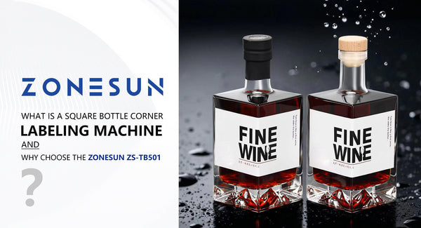 What Is a Square Bottle Corner Labeling Machine and Why Choose the ZONESUN ZS-TB501?