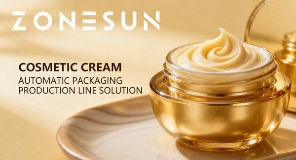 Cosmetic Cream Automatic Packaging Production Line Solution
