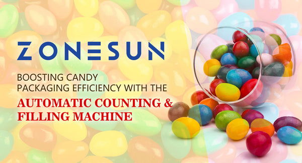 Boosting Candy Packaging Efficiency with the ZONESUN ZS-ASL2 Automatic Counting & Filling Machine