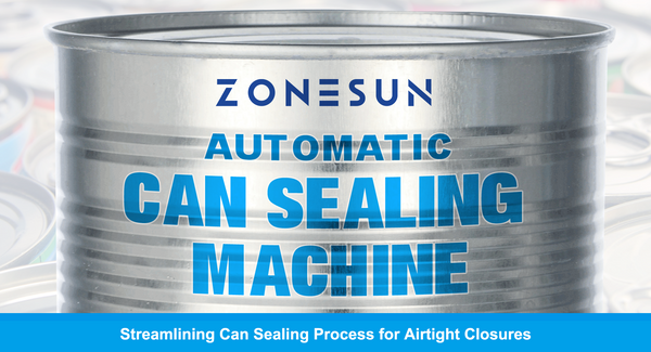 ZONESUN ZS-AFK300 Automatic Can Sealing Machine: Streamlining Can Sealing Process for Airtight Closures