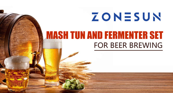 Guide for ZONESUN ZS-MF2 Mash Tun and Fermenter Set for Beer Brewing