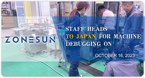ZONESUN Staff Heads to Japan for Machine Debugging on October 16, 2023