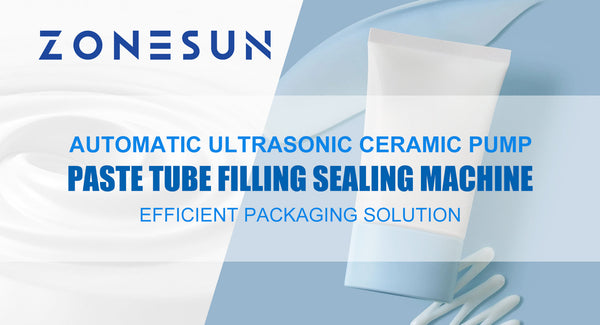 ZONESUN ZS-AFS05 Automatic Ultrasonic Ceramic Pump Paste Tube Filling Sealing Machine: Efficient Packaging Solution