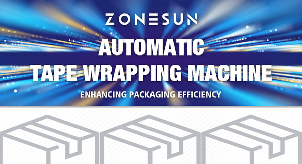 Enhancing Packaging Efficiency with ZONESUN ZS-TW5050 Automatic Tape Wrapping Machine