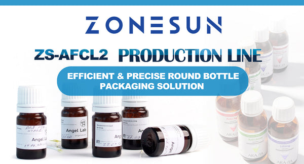 ZONESUN ZS-AFCL2 Production Line: Efficient & Precise Round Bottle Packaging Solution
