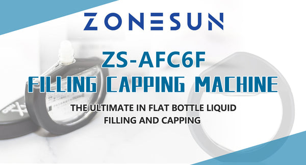ZONESUN ZS-AFC6F Filling Capping Machine: The Ultimate in Flat Bottle Liquid Filling and Capping