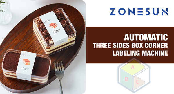 Efficient Labeling with the ZONESUN ZS-TB831ST Automatic Three Sides Box Corner Labeling Machine