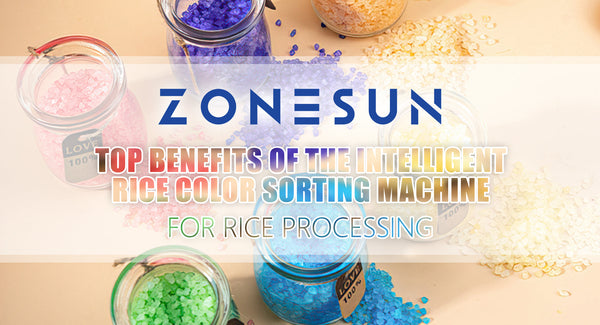 High-speed rice color sorter