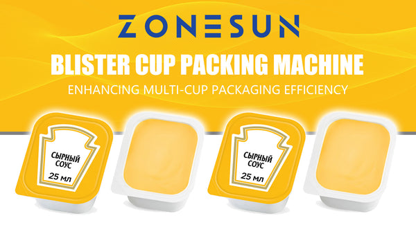 Blister Cup Packing Machine: ZS-PJZN18 Enhancing Multi-Cup Packaging Efficiency