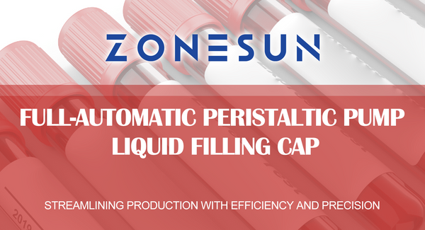 ZONESUN ZS-FAL180Z3 Full-automatic Peristaltic Pump Liquid Filling Cap: Streamlining Production with Efficiency and Precision