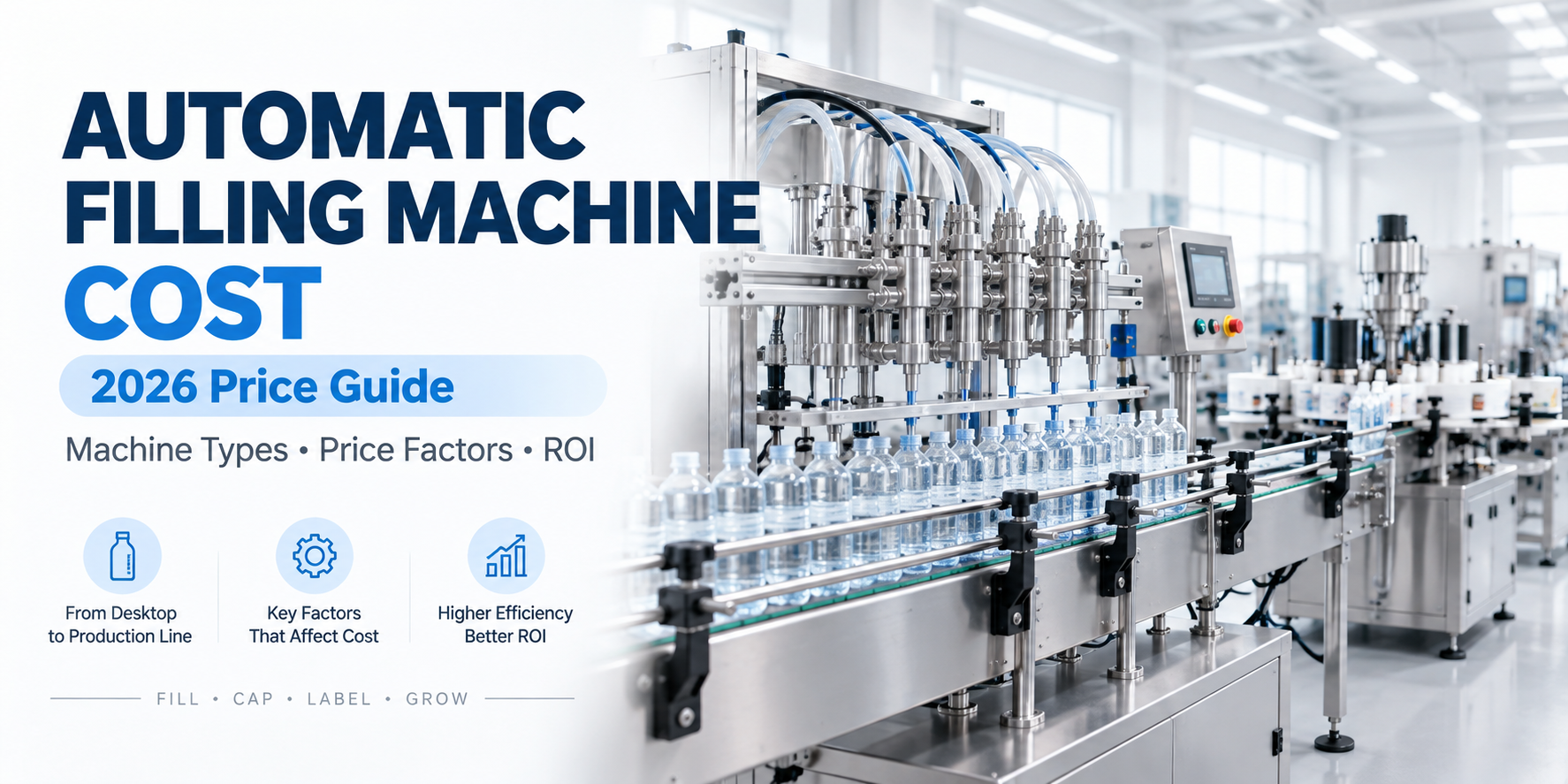 Automatic Filling Machine Cost in 2026: Price Guide