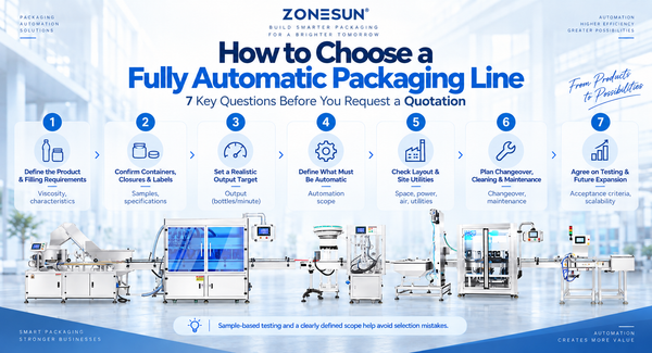 Fully Automatic Packaging Lines: Components, Types & Selection