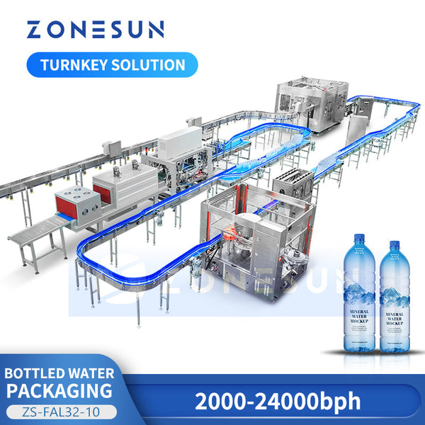 ZONESUN Production Line -Filling Capping Labeling Machine