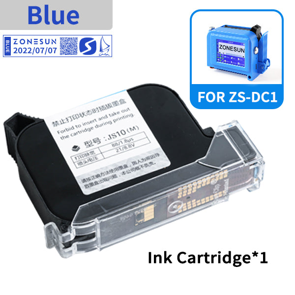 Impresora de inyección de tinta de mano portátil ZONESUN ZS-DC1 