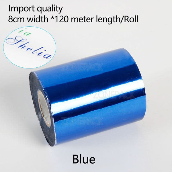 ZONESUN 8cm Hot Foil Stamping Paper Roll for Leather & Packaging Crafts