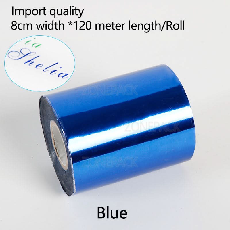 ZONESUN 8cm Hot Foil Stamping Paper Roll for Leather & Packaging Crafts