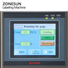 ZONESUN ZS-TB90 Corner Labeling Machine Horizontal Folding Box Sealer