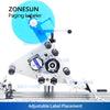 ZONESUN ZS-TB502P Automatic Paging Labeling Machine for Bags, Cards and Paper Sheets